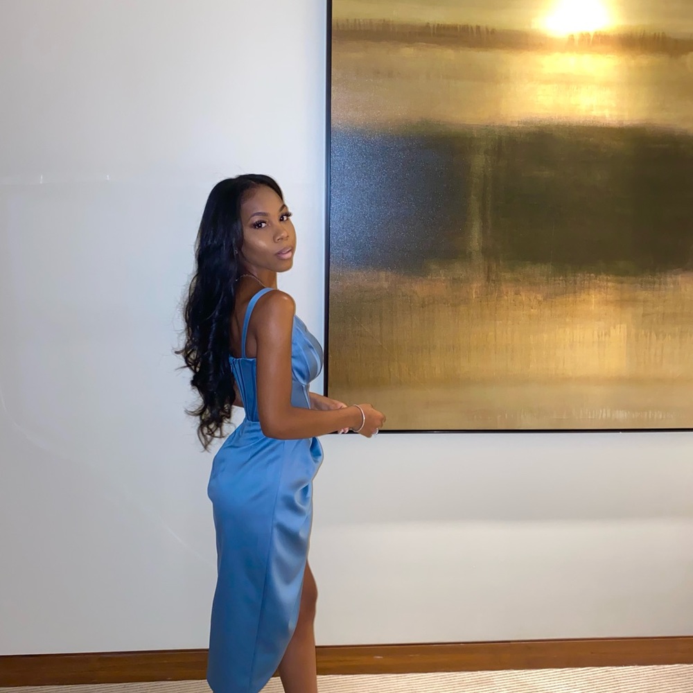 HousofCB ‘Faye’ Dress worn once. Size XS